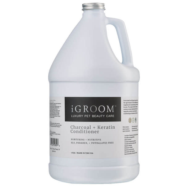 iGroom Charcoal + Keratin Conditioner Gallon