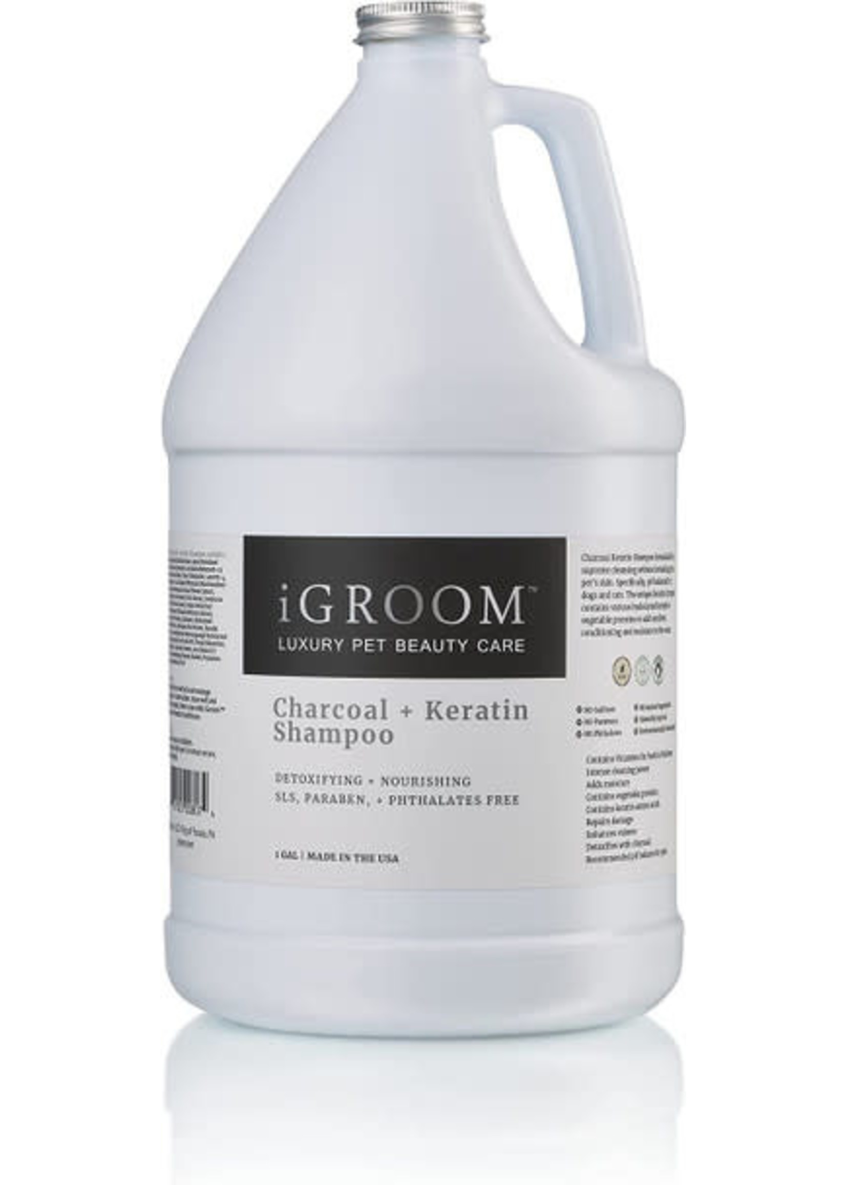 Igroom iGroom Charcoal+Keratin Shampoo Gallon