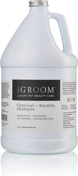 iGroom Charcoal+Keratin Shampoo Gallon