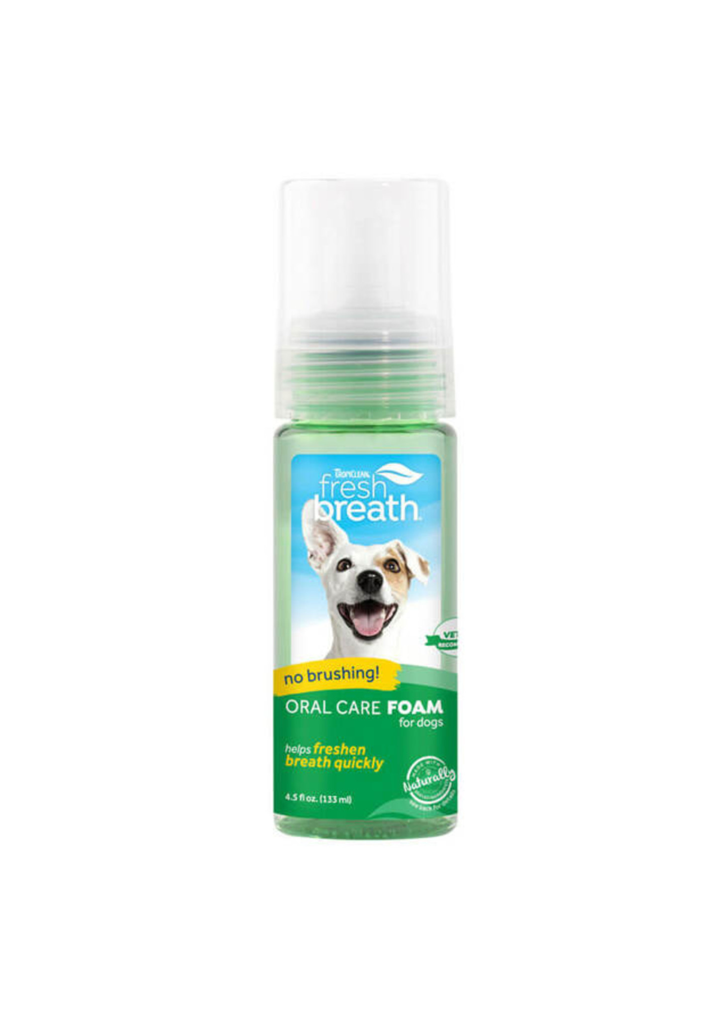 TropiClean Fresh Breath Oral Care Foam 4.5fl oz