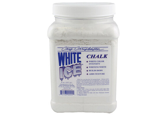 Chris Christensen White Ice Chalk 8 oz