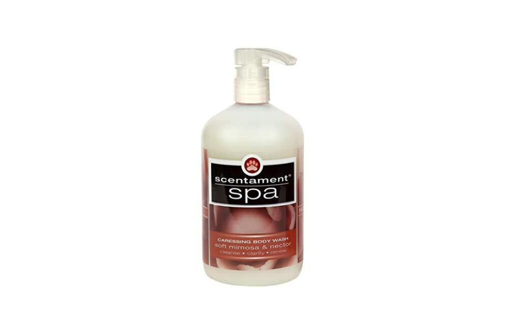 Best Shot Scentament Spa Body Wash Soft Mimosa Nectar 16 oz