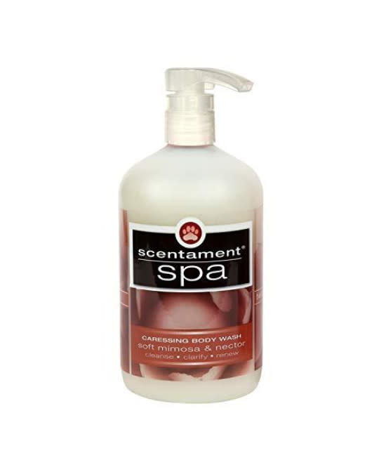 Best Shot Scentament Spa Body Wash Soft Mimosa Nectar 16 oz