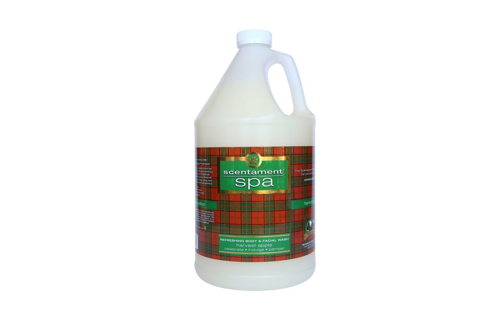 Best Shot Scentament Spa Body & Tearless Facial Wash Harvest Apple 1 Gallon