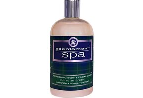 Best Shot Scentament Spa Refreshing Body & Facial Wash Berry Amaretto Scent 16 oz