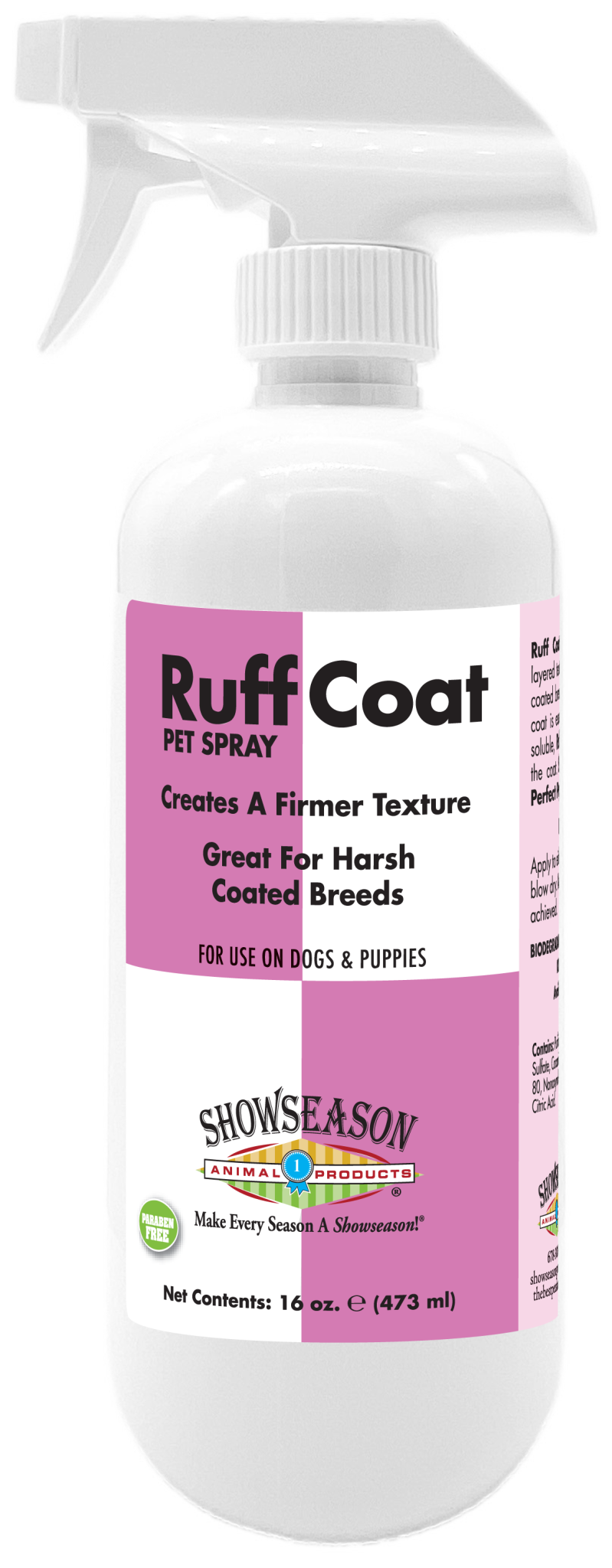 Showseason Ruff Coat Texturizing Spray 16 oz