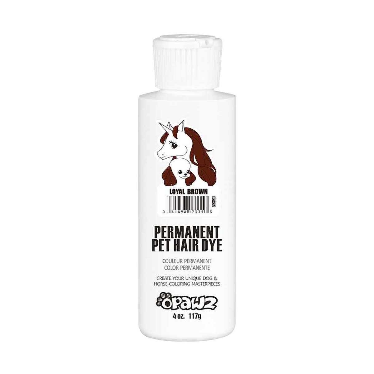 Opawz Dog Hair Dye-Loyal Brown Permanent 8 oz