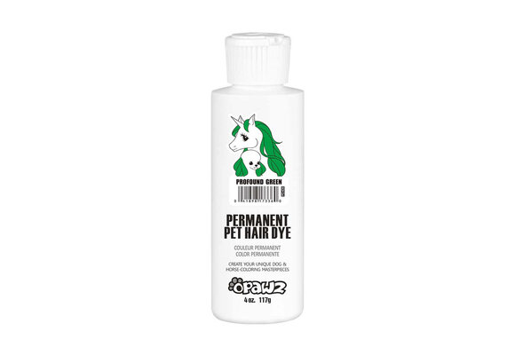 Opawz Dog Hair Dye-Profound Green Permanent 8 oz