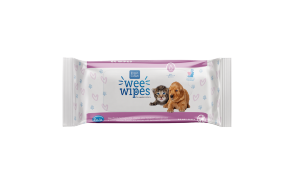 PetAg Baby Pet Wipes 64 ct