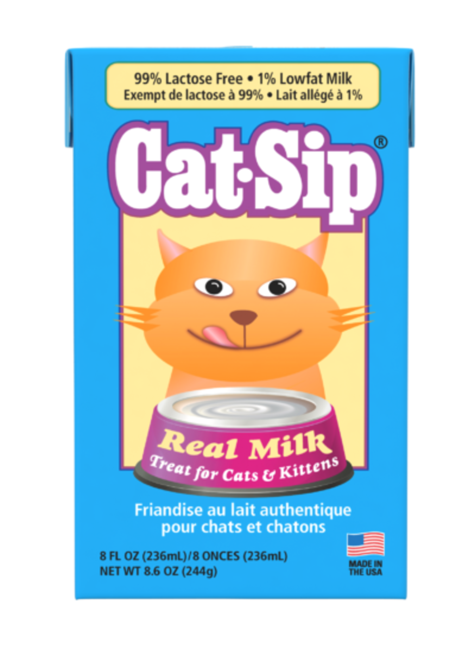 PET-AG Cat-Sip Real Milk Treat 8 oz