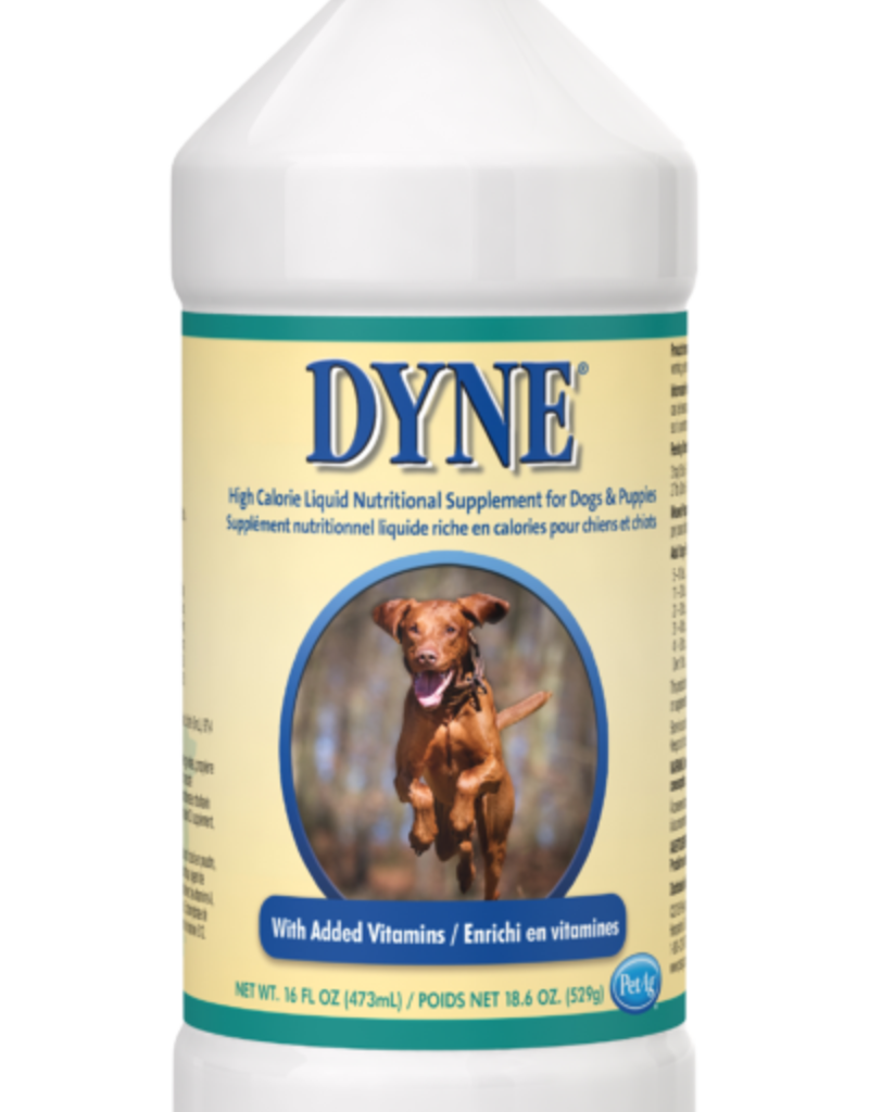 PET-AG Dyne High Calorie Liquid Nutritional Supplement for Dogs & Puppies 16 oz