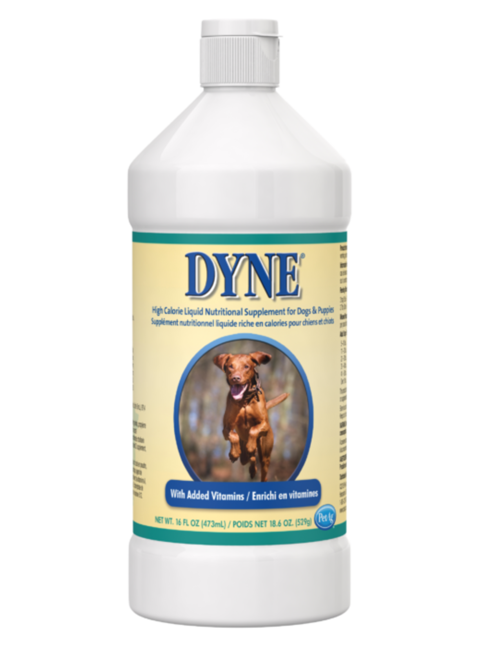 PET-AG Dyne High Calorie Liquid Nutritional Supplement for Dogs & Puppies 32 oz