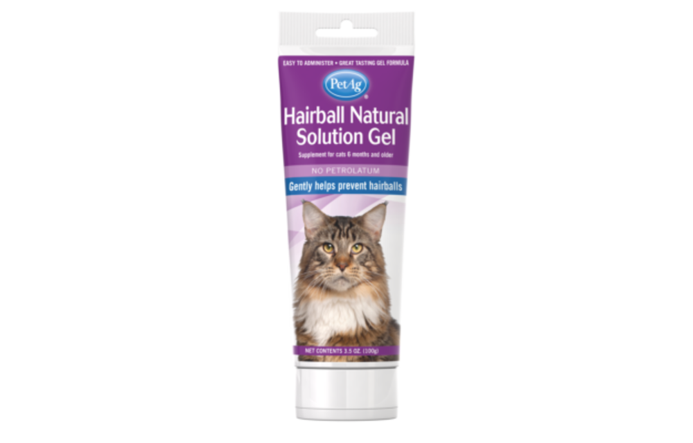Hairball Natural Solution Gel Supplement for Cats