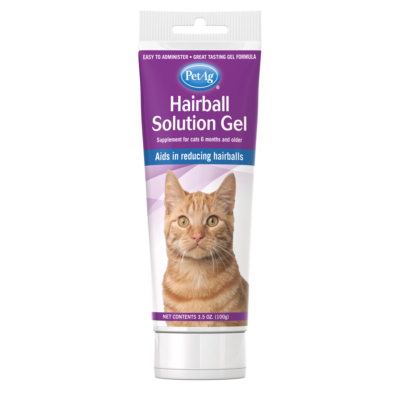 Hairball Solution Gel Supplement for Cats