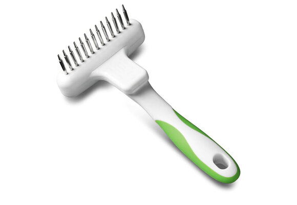 Andis Flexible Dog Rake Green/White