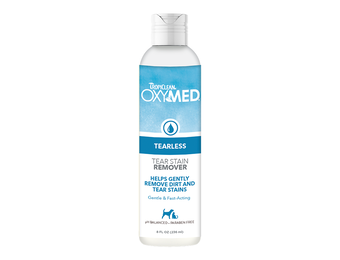 TropiClean OxyMed Tear Stain Remover for Pets 8 oz