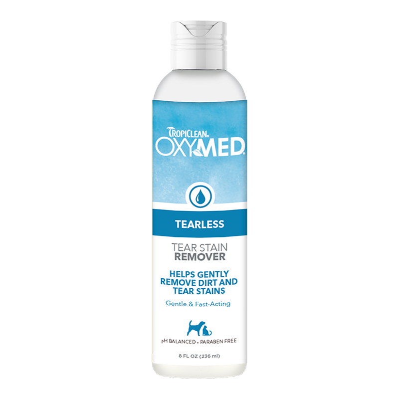 TropiClean OxyMed Tear Stain Remover for Pets 8 oz