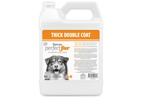 TropiClean PerfectFur Thick Double Coat Shampoo for Dogs Gallon
