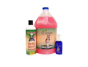 EZ Groom Holly Berry Shampoo 16 oz