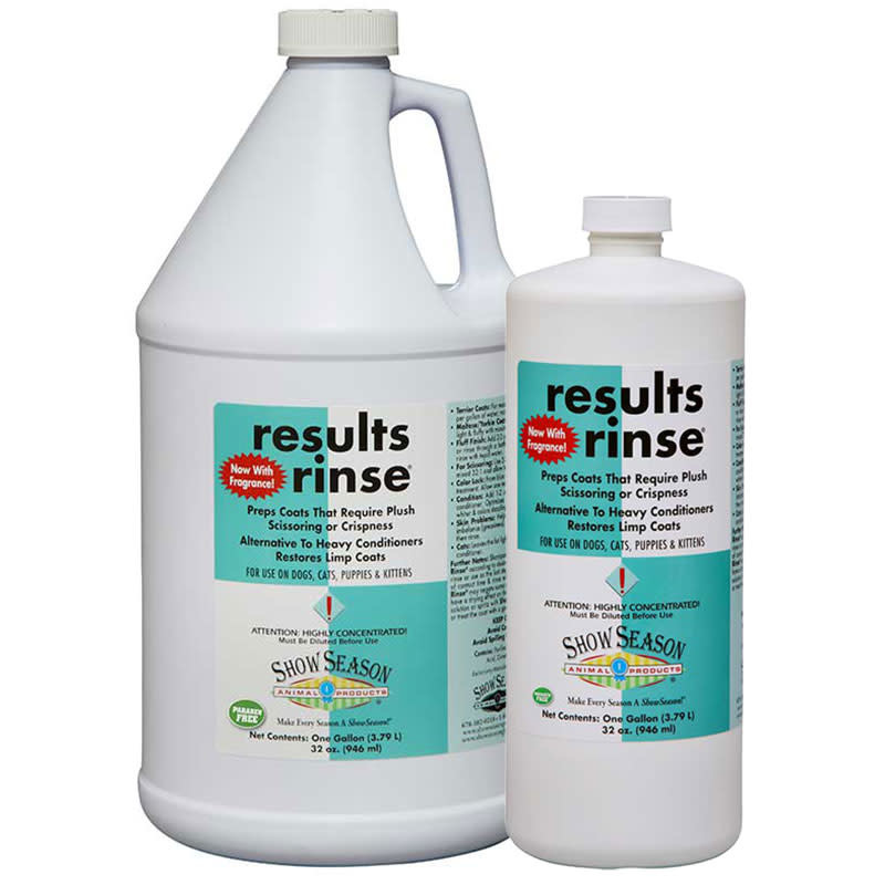 ShowSeason Results Rinse Gallon