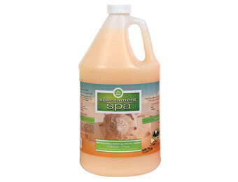 Best Shot Scentament Spa Body & Tearless Facial Wash Mango Maui 1 Gallon