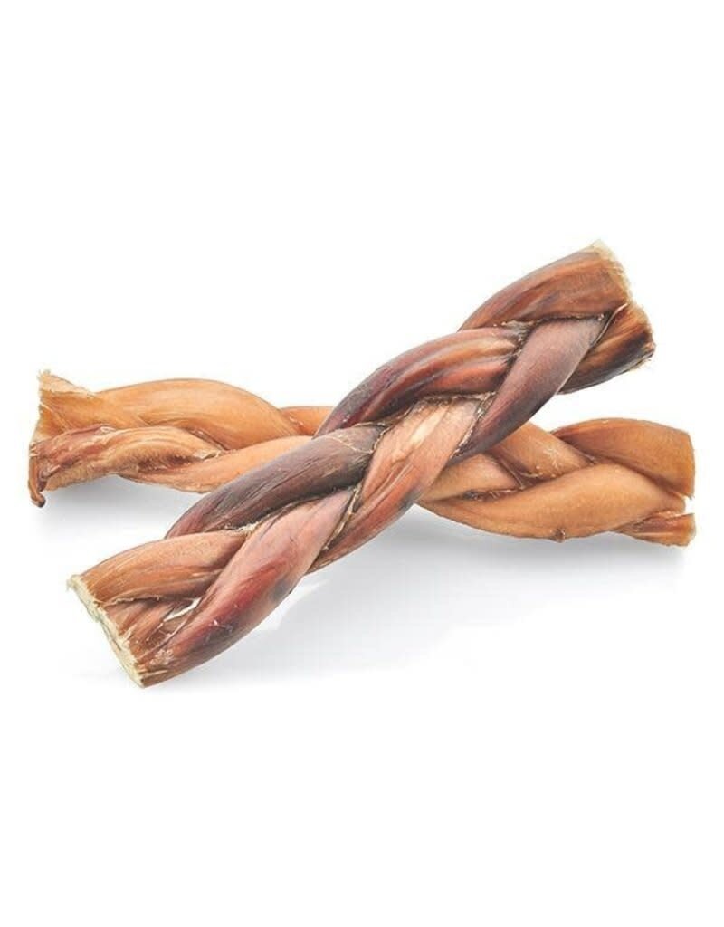 Bully Sticks 6 inch Braided Bulk Box (Thick) Not odorless- 25 Pieces