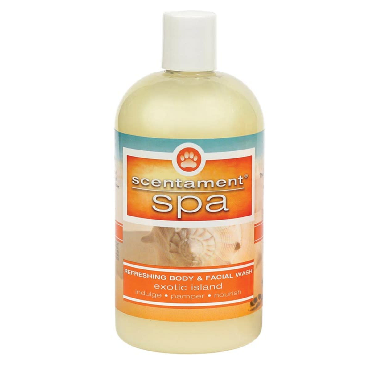 Best Shot Scentament Spa Body & Facial Wash Exotic Island 16 oz
