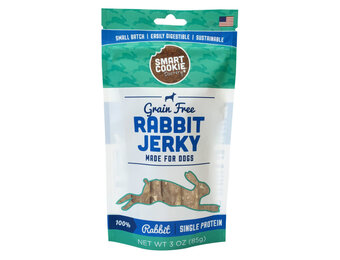 Smart Cookie Bakery  100% Rabbit Jerky - Strips