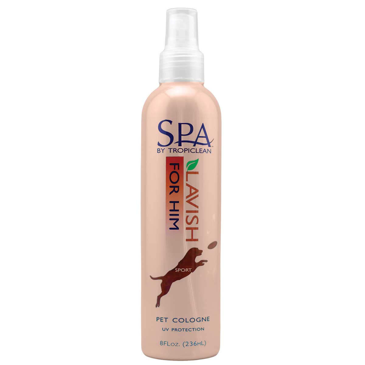 TropiClean Lavish For Him Cologne Spray for Pets 8 oz Sporty Scent