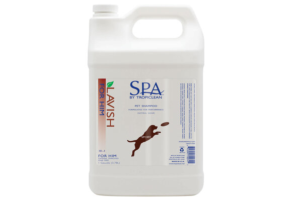 Tropiclean SPA For Him Dog Shampoo 1 Gallon