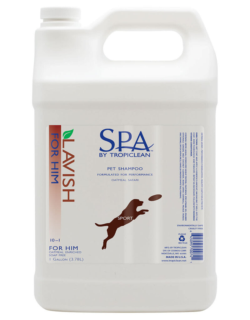 Tropiclean Tropiclean SPA For Him Dog Shampoo 1 Gallon