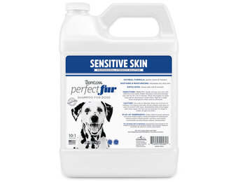TropiClean PerfectFur Sensitive Skin Shampoo for Dogs Gallon