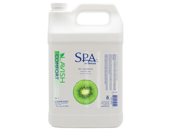 TropiClean Fresh Kiwi Scent  Comfort Lavish Comfort Shampoo for Pets 1 Gallon