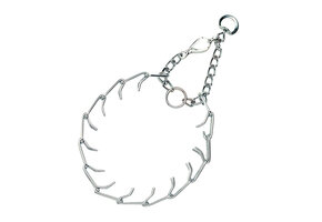 Herm. Sprenger Ultra-Plus Stainless Steel Prong Dog Training Collar 4.0 MM X 20" NECK SIZE; 25" CHAIN LENGTH