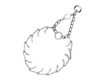 Herm. Sprenger Ultra-Plus Stainless Steel Prong Dog Training Collar 4.0 MM X 20" NECK SIZE; 25" CHAIN LENGTH