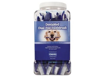 Davis DentaMed Dual-End Toothbrush 50 ct
