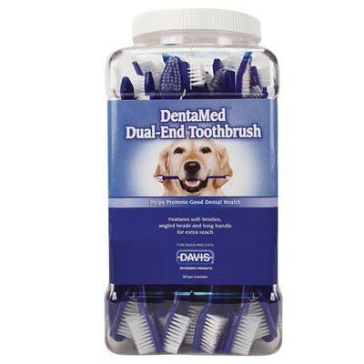 Davis DentaMed Dual-End Toothbrush 50 ct