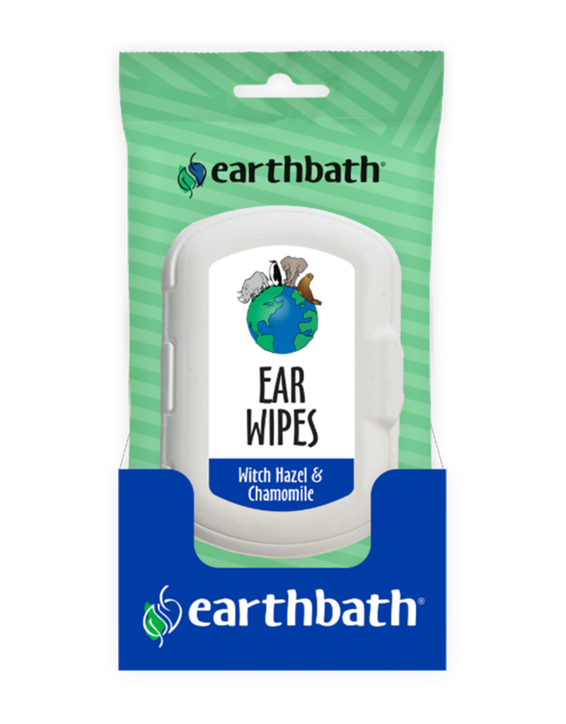 Earthbath Earthbath Ear Wipes with Witch Hazel, 25 ct