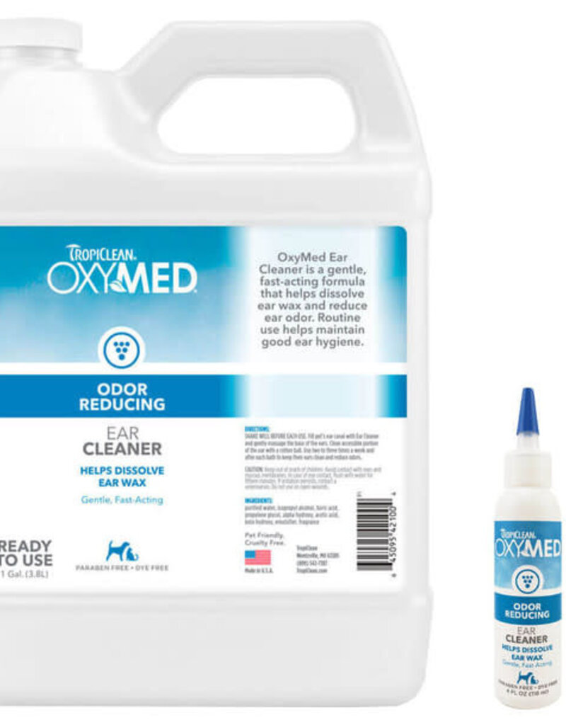 Tropiclean TropiClean OxyMed Ear Cleaner for Pets 1 Gallon