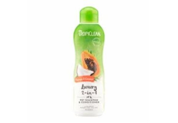 Tropiclean Papaya Shampoo 20 oz