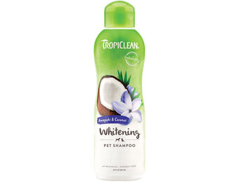 TropiClean Awapuhi & Coconut Whitening Pet Shampoo 16 oz