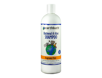 Earthbath Oatmeal & Aloe Shampoo, Fragrance Free, 16 oz