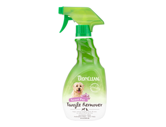 TropiClean Sweet Pea Tangle Remover Spray for Pets 16 oz