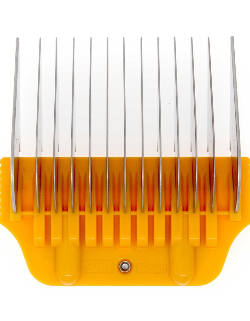 Bucchelli Bucchelli #A 3/4"  19MM Gold Color Wide Comb Attachment  (FITS ALL A BLADE CLIPPERS)