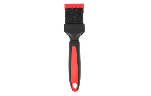 Bucchelli Small Double Sided Soft Flexible Slicker Brush Long Pics Thick Hair Not Slip Grip