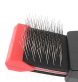 Bucchelli Bucchelli Small Double Sided Soft Flexible Slicker Brush Long Pics Thick Hair Not Slip Grip