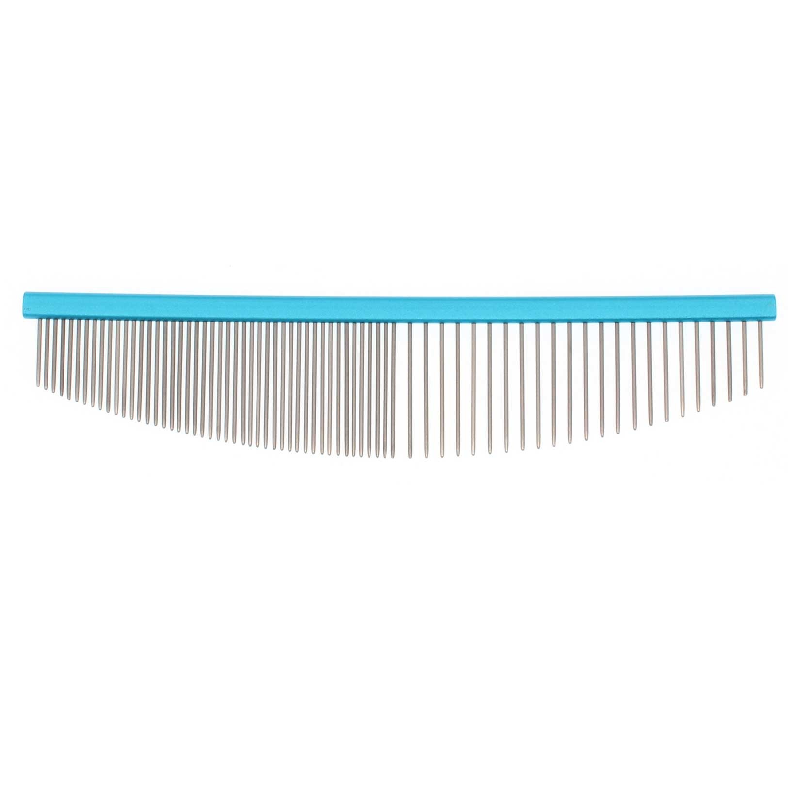 AHP PET Brand Half Moon  Comb (Blue) 6.5 Inch