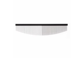 AHP PET Brand Half Moon  Comb Black  7 Inch