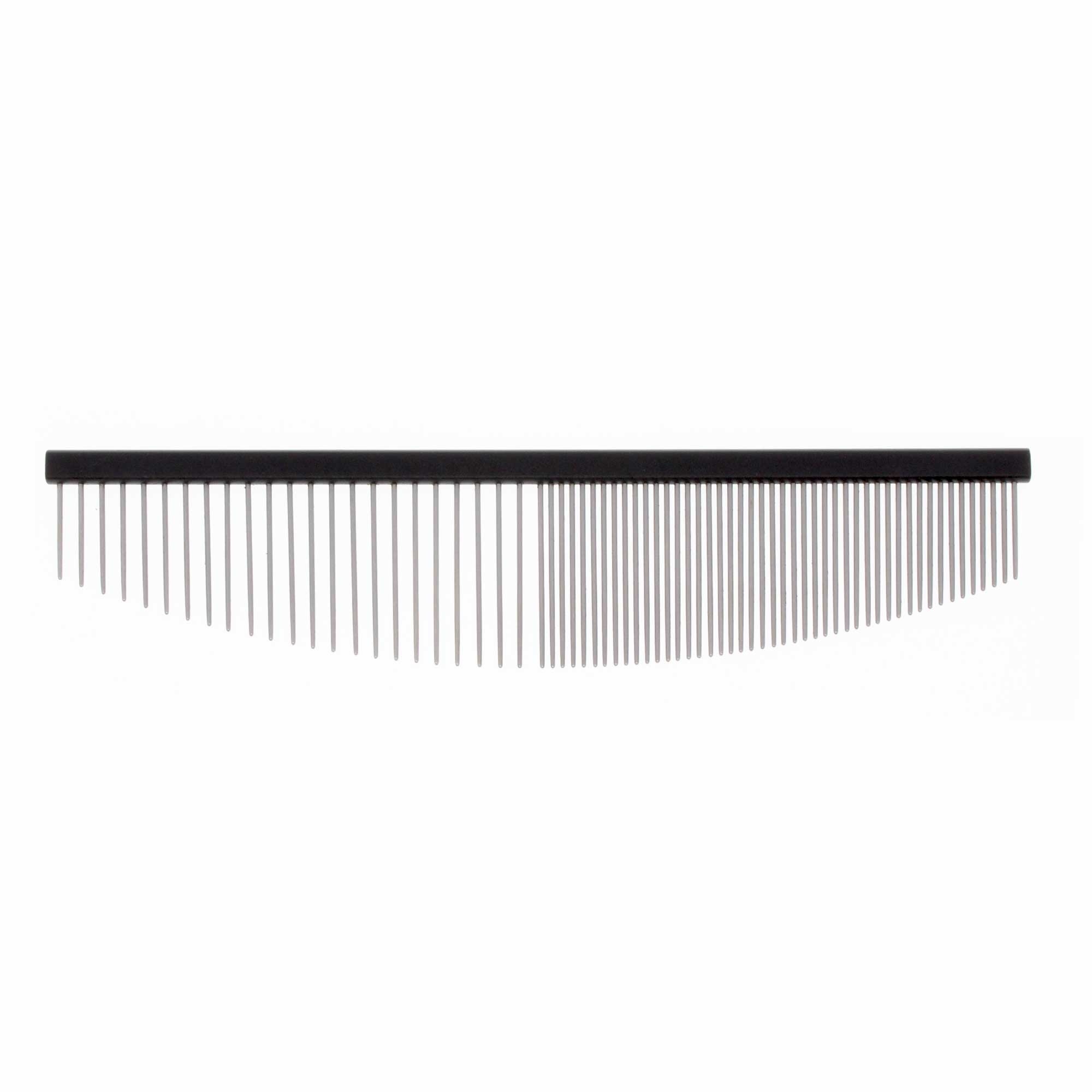 AHP PET Brand Half Moon  Comb Black  7 Inch