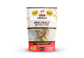 Chew Locally Bully Curly 3 Pack